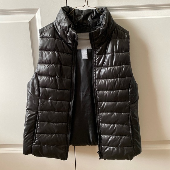 AEROPOSTALE | Black Puffer Vest (Barely Worn) - Picture 1 of 3